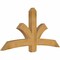 Ekena Millwork Davenport Rough Sawn Timber Gable Bracket, Western Red Cedar, 72"W x 36"H x 4"D x 6"F, 12/12 Pitch GBW072X36X0406DAV00RWR - alternate 4